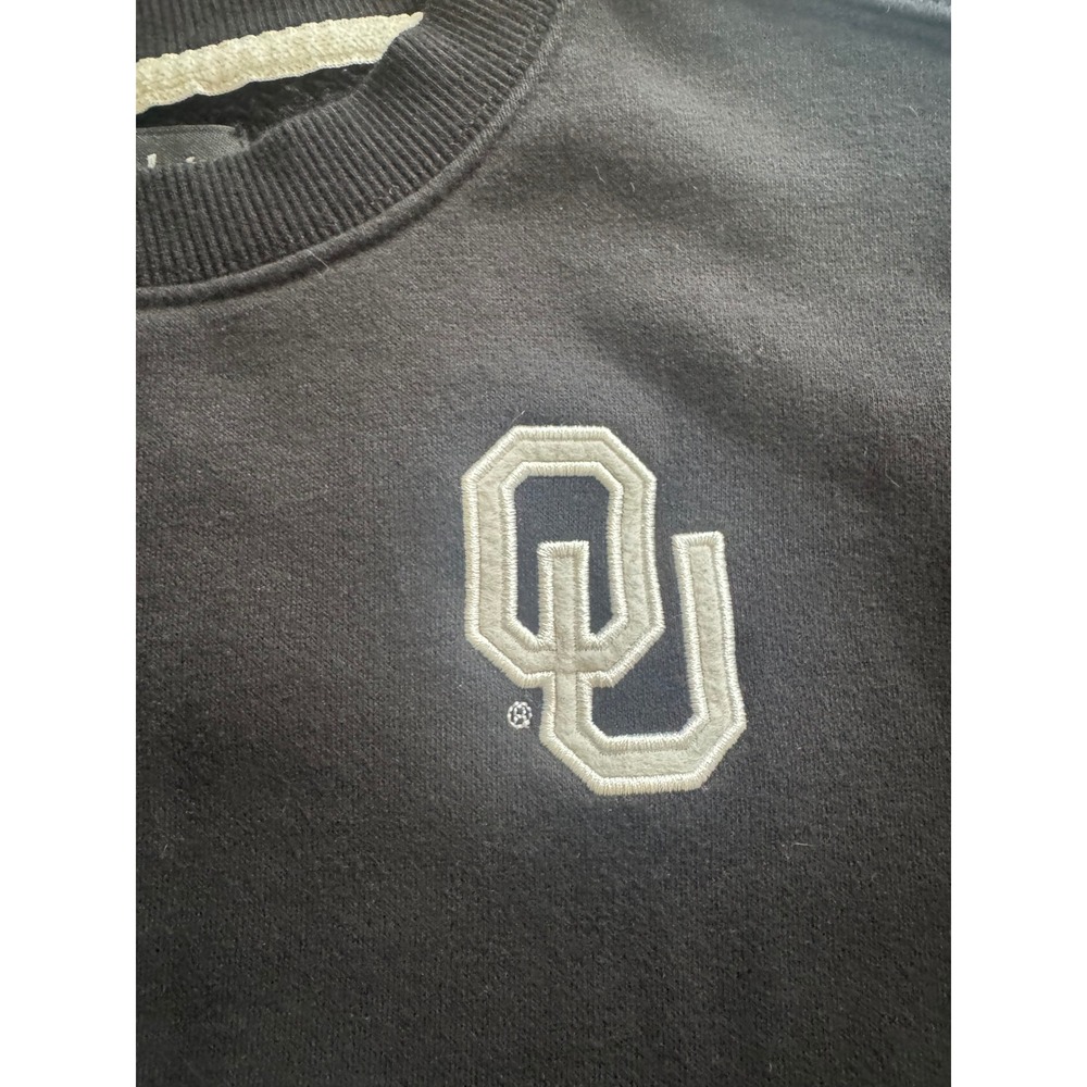 Fanatics Signature Black Oklahoma Sooners Crewneck Sweatshirt Size Small - Picture 5 of 9